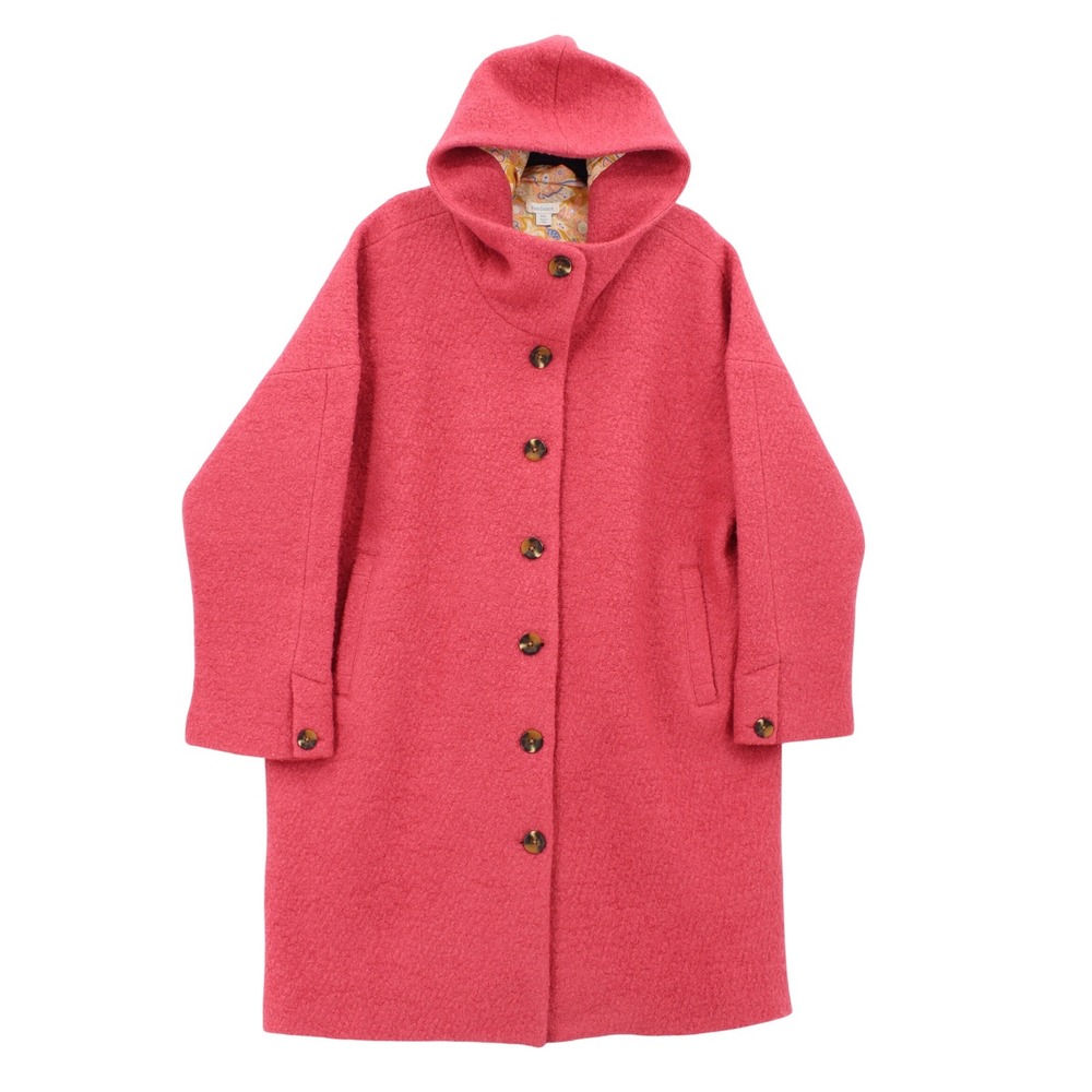 Sundance Vibrant Living Coat‎ XXL Womens Pink Boulce Wool Blend Cozy Boho